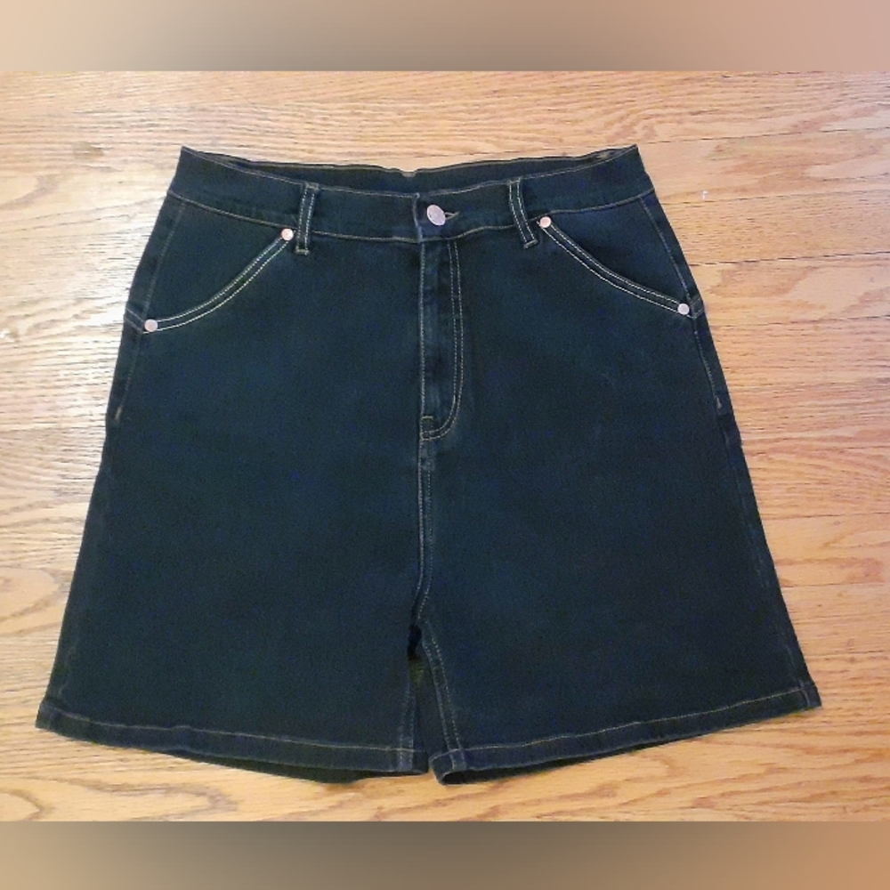 Lady K Loves Classic Black Jean Shorts